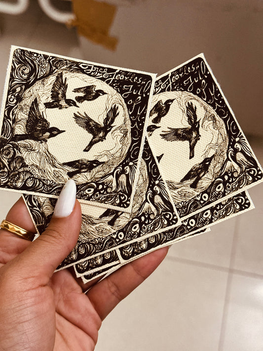 Free fearless full of magic mini print