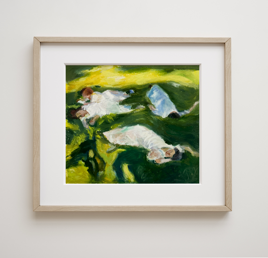 Study in Oil pastels of Sorolla