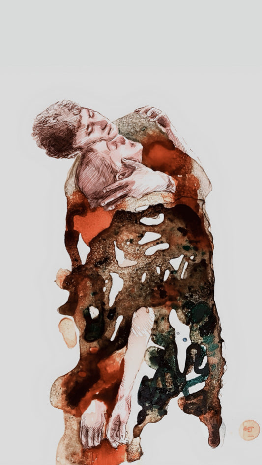 Dancers Embrace